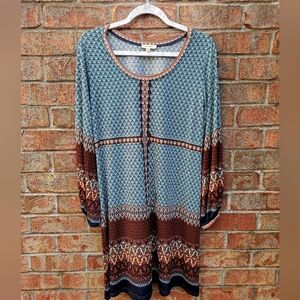 Max Studio Retro Print Dress